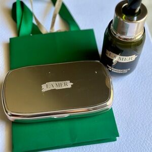 Lamer Bundle Set! One FULL size concentrate serum and foundation powder